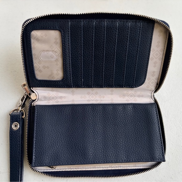 Navy Blue Thirty One Wallet - Picture 3 of 3
